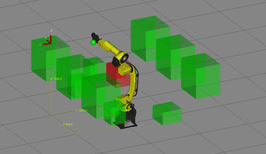 Simulación robótica FANUC